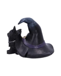 Hexenkatze Prue Mit Hexenhut 10,5cm -Spooky Fun Günstiges Geschäft hexenkatze prue mit hexenhut 10cm prue witchs cat figurine halloween hexen und gothic wohnungsdeko und geschenke 52408 3