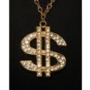 Hip Hop Goldkette Mit Dollarzeichen
