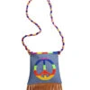 Hippie Tasche Kostümzubehör