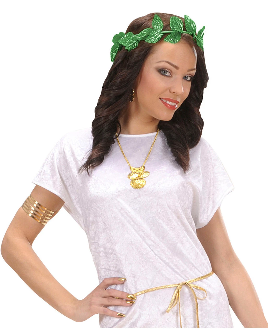 Grüner Lorbeerkranz Kopfschmuck 3 Grüner Lorbeerkranz Kopfschmuck – Bild 3