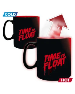 IT Time To Float Tasse Mit Thermo Effekt -Spooky Fun Günstiges Geschäft it pennywise time to float tasse mit thermo effekt pennywise it heat changing mug pennywise geschenkartikel und merch 50438 2