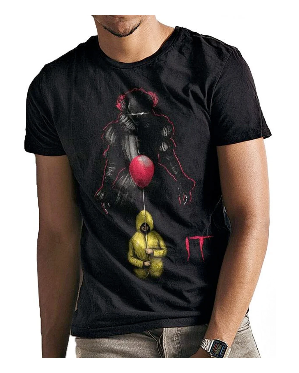 IT Pennywise & Georgie T-Shirt 1 IT Pennywise & Georgie T-Shirt