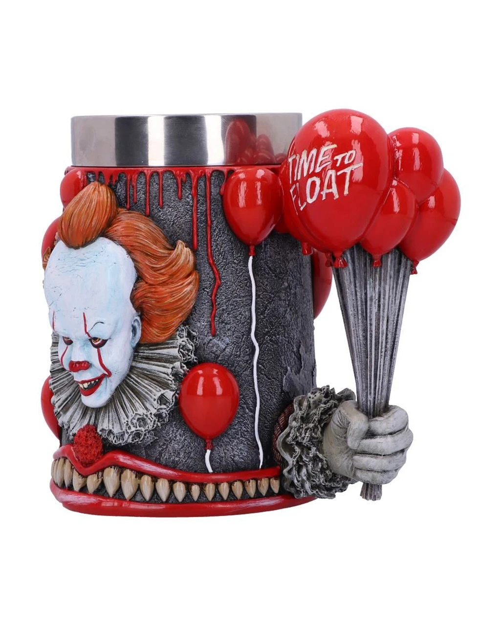 IT - Time To Float Pennywise Krug 15,5cm 2 IT - Time To Float Pennywise Krug 15,5cm – Bild 2