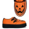 Jack O'lantern Trick Or Treat Creepers Schuhe Orange