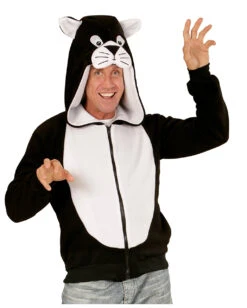 Katzen Kostüm Jacke -Spooky Fun Günstiges Geschäft katzen kostuem jacke cat costume hoodie tierkostuem 54510 02