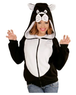 Katzen Kostüm Jacke -Spooky Fun Günstiges Geschäft katzen kostuem jacke cat costume hoodie tierkostuem 54510 03