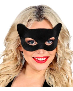 Schwarze Katzenaugen Maske -Spooky Fun Günstiges Geschäft katzenaugen samt catwoman maske cateyemask karnevalsmaske sexy katzenaugen 18445 02