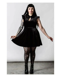 KILLSTAR Amaymon Kragenkleid