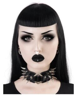KILLSTAR Anastasia Choker -Spooky Fun Günstiges Geschäft killstar anastasia choker gothic und alternative accessoires killstar gothic shop 52307
