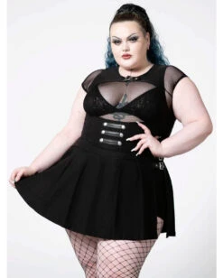 KILLSTAR Bad Brigade Kleid 7 KILLSTAR Bad Brigade Kleid -Spooky Fun Günstiges Geschäft killstar bad brigade kleid killstar gothic dress gothic roecke und kleider 52229 3