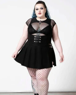 KILLSTAR Bad Brigade Kleid 9 KILLSTAR Bad Brigade Kleid -Spooky Fun Günstiges Geschäft killstar bad brigade kleid killstar gothic dress gothic roecke und kleider 52229 5