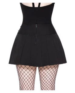 KILLSTAR Bat Girl Minirock -Spooky Fun Günstiges Geschäft killstar bat girl minirock fledermaus girl minirock killstar bat girl mini skirt gothic mode 51399 02