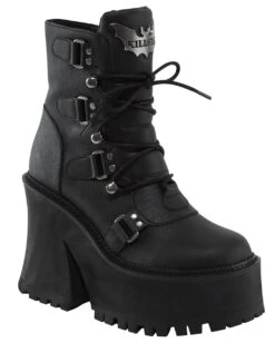 KILLSTAR Coffin Sleep Boots -Spooky Fun Günstiges Geschäft killstar coffin sleep boots gothic stiefel killstar mode kaufen gothic fashion kaufen 51916 03