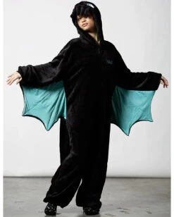 KILLSTAR Cthulhu Onesie Mit Kapuze -Spooky Fun Günstiges Geschäft killstar cthulhu onesie mit kapuze killstar krake jumpsuit gothic cthulhu overall gothic mode homeware 52486 2