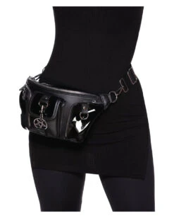 KILLSTAR Demi Meower Bauchtasche -Spooky Fun Günstiges Geschäft killstar demi meower bauchtasche gothic und punk handtaschen und accessoires killstar waistbag 50938