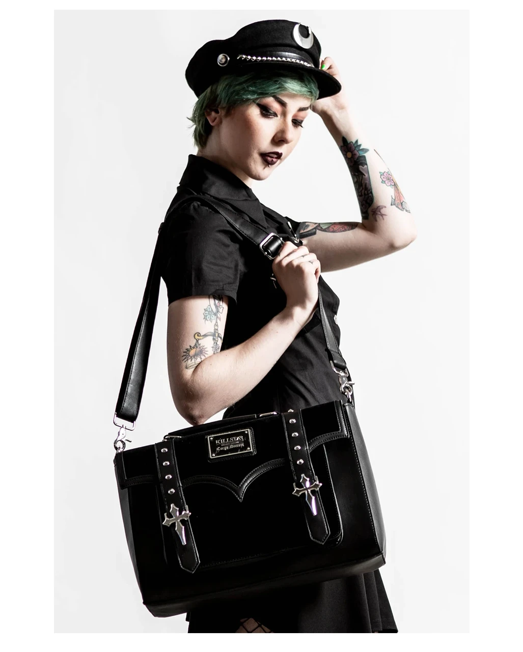 KILLSTAR Drake Messanger Handtasche 2 KILLSTAR Drake Messanger Handtasche – Bild 2
