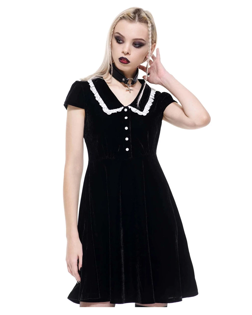 KILLSTAR Every Mourning Kragenkleid 2 KILLSTAR Every Mourning Kragenkleid – Bild 2
