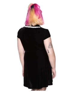 KILLSTAR Every Mourning Kragenkleid 9 KILLSTAR Every Mourning Kragenkleid -Spooky Fun Günstiges Geschäft killstar every mourning kragenkleid killstar every mourning collar dress gothic mode gothic fashion 51395 05