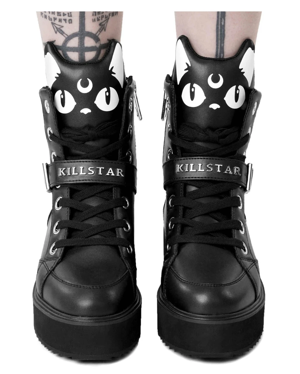 KILLSTAR Keiko Kitty High Top Sneaker 1 KILLSTAR Keiko Kitty High Top Sneaker
