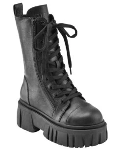 KILLSTAR Kick The Bucket Stiefel -Spooky Fun Günstiges Geschäft killstar kill the bucket stiefel killstar kill the bucket boots gothic schuhe gothic stiefel 51701 03