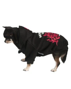KILLSTAR Mommy's Hellraiser Hund & Katze Hoodie -Spooky Fun Günstiges Geschäft killstar mommys little hellraise hunde und katzen hoodie tier puollover gothic fashion von killstar 52204 3