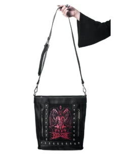 KILLSTAR Rawk Me Handtasche -Spooky Fun Günstiges Geschäft killstar rawk me handtasche killstar rawk me handbag gothic handtasche gothic accessoire 50397 02