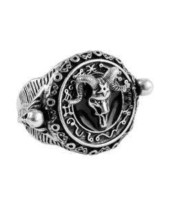 KILLSTAR Solomon's Goetla Ring -Spooky Fun Günstiges Geschäft killstar solomons goetla ring gothic schmuck gothic modeaccessoires 52187 02