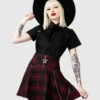 KILLTAR Study Hell Suspender Skirt Rot