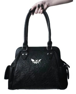 KILLSTAR Webutant Spinnweben Handtasche -Spooky Fun Günstiges Geschäft killstar webutant spinnweben handtasche gothic handtaschen und accessoires im gothic shop 51979 2