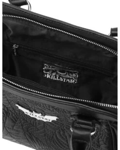 KILLSTAR Webutant Spinnweben Handtasche -Spooky Fun Günstiges Geschäft killstar webutant spinnweben handtasche gothic handtaschen und accessoires im gothic shop 51979 5