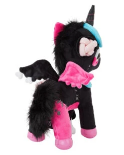 KILLSTAR Zombiecorn Dead Dawn Plüschtier Pink -Spooky Fun Günstiges Geschäft killstar zombiecorn dead dawn pluesch tier pink zombie pluesch einhorn killstar deko killstar kreepture gothic accessoires und geschenkartikel 53492 1