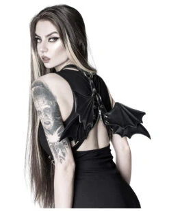 KILLSTAR Fly Away Harness -Spooky Fun Günstiges Geschäft kilstar fly away harness gothic fashion and accessorries killstar 51617 2