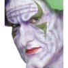 Crazy Joker Clown Schaumlatex Applikation 3-tlg.
