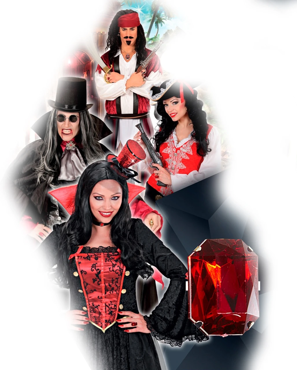 Kostümring Mit Rotem Edelstein 5 Kostümring Mit Rotem Edelstein – Bild 5