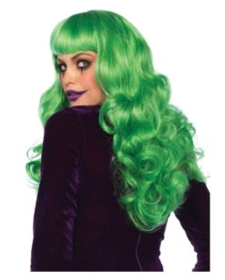 Lady Joker Damenperücke -Spooky Fun Günstiges Geschäft lady joker peruecke cosplay peruecke halloween peruecke bild2 27992