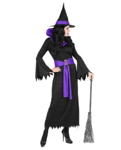 Lavara Hexenkostüm -Spooky Fun Günstiges Geschäft lavara hexenkostuem mit guertel und hexenhut lavara witch costume with belt and witch hat 37379 03