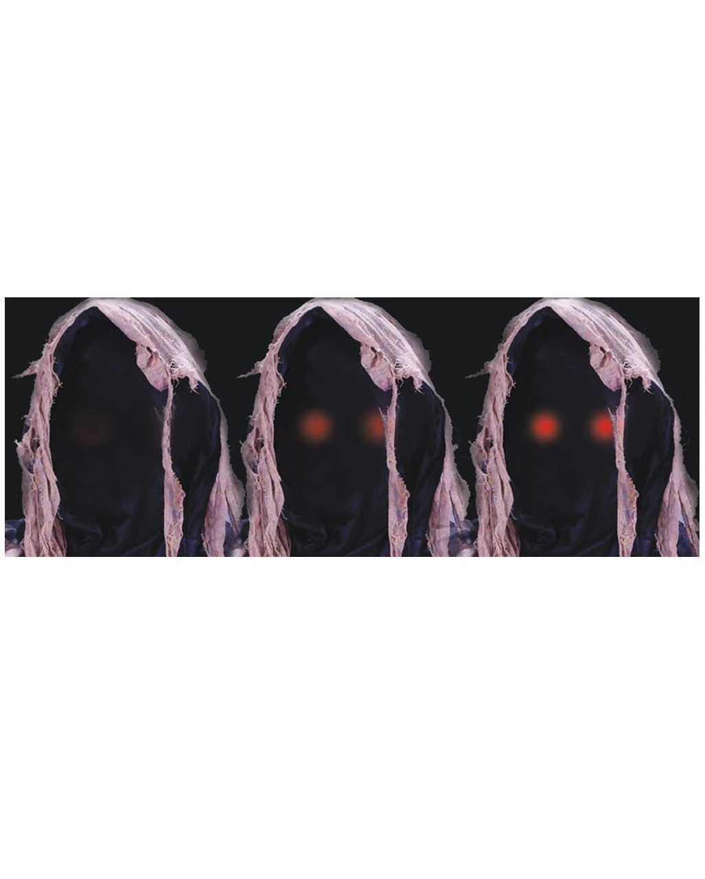 Leuchtendes Fetzen Zombie Kostüm 2 Leuchtendes Fetzen Zombie Kostüm – Bild 2