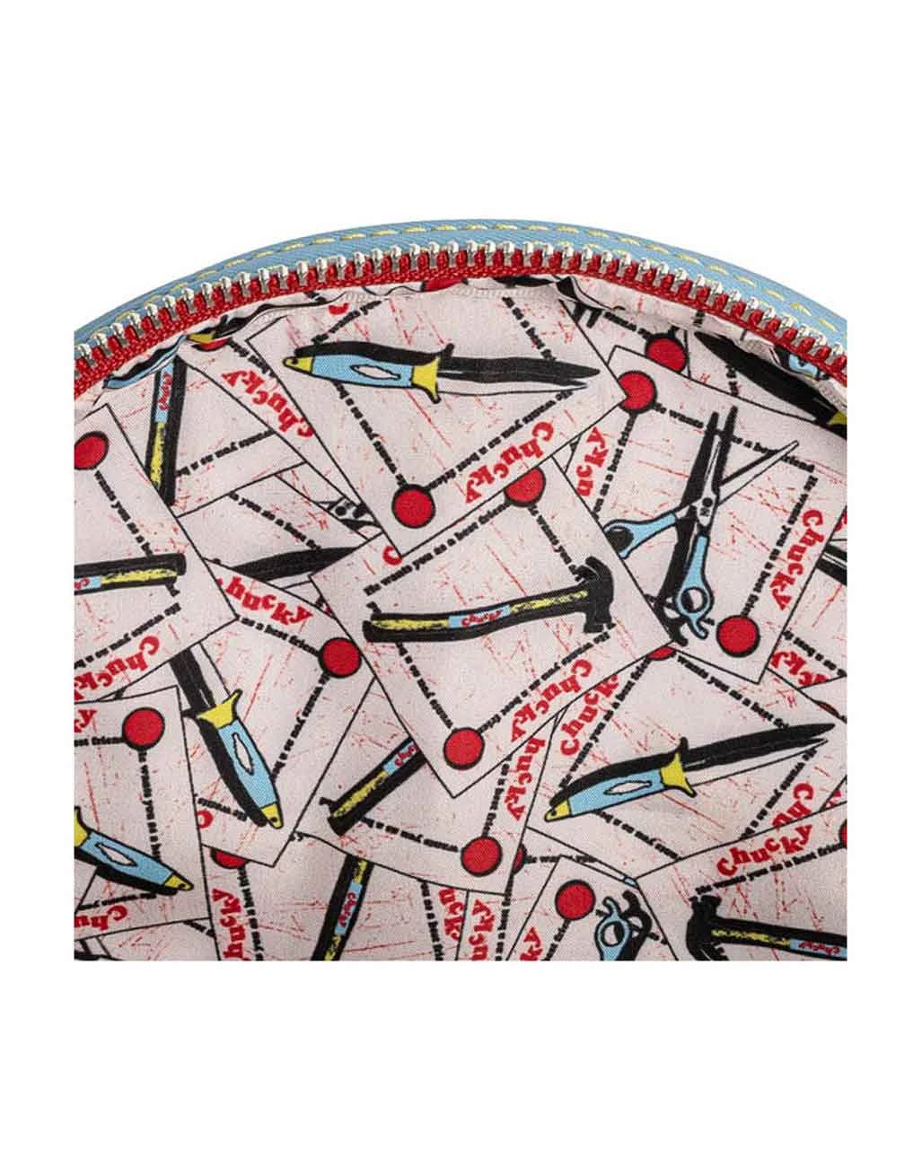 Loungefly Chucky Cosplay Mini-Rucksack 3 Loungefly Chucky Cosplay Mini-Rucksack – Bild 3