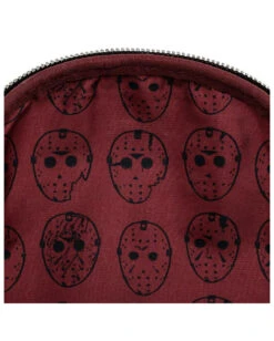 Loungefly Friday The 13th Jason Mask Mini-Rucksack -Spooky Fun Günstiges Geschäft loungefly friday the 13th jason maske mini rucksack loungefly horror backpack horror merch und geschenke 52584 4