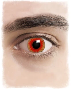 Red Monster Kontaktlinsen -Spooky Fun Günstiges Geschäft monster kontaktlinsen zombie kontaktlinsen virus kontaktlinsen monster contact lenses 38176 mann