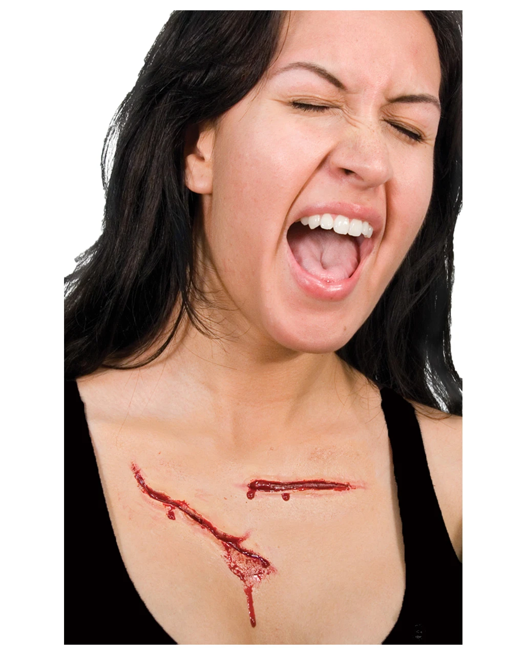 Slasher Narben Set 2-tlg. 1 Slasher Narben Set 2-tlg.