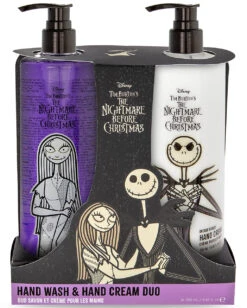 Nightmare Before Christmas Hand Wash & Cream Duo -Spooky Fun Günstiges Geschäft nightmare before christmas hand wash and cream duo jack und sally handseife und handcreme halloween seife 53570 2