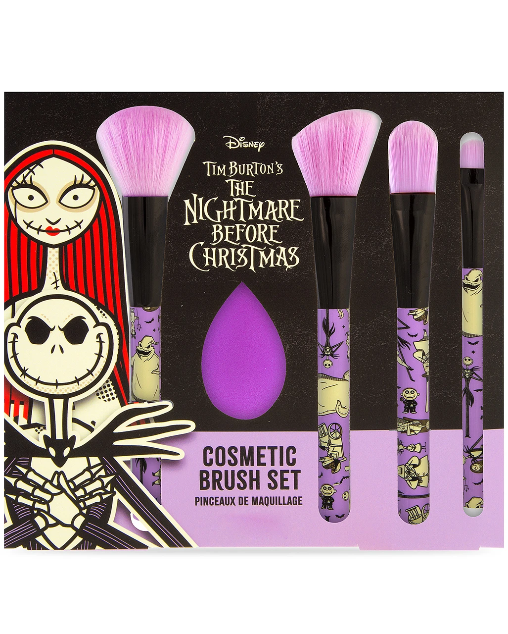Nightmare Before Christmas Kosmetik Pinsel Set 1 Nightmare Before Christmas Kosmetik Pinsel Set