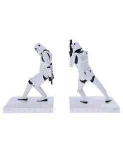 Original Stormtrooper Buchstützen 18,5 Cm -Spooky Fun Günstiges Geschäft original stormtrooper buchstuetzen original stormtrooper bookends star wars merchandise 52445 02