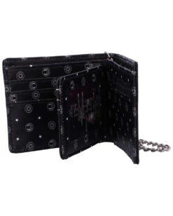Ouija Brett Geldbeutel Mit Kette -Spooky Fun Günstiges Geschäft ouija brett geldbeutel mit kette spirit board brieftasche mit kette ouija board wallet with chain gothic accessoire 50993 05