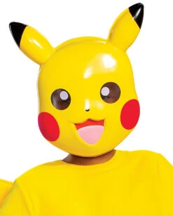 Pikachu Kinderkostüm Mit Maske -Spooky Fun Günstiges Geschäft pikachu kinderkostuem mit maske pikachu child costume with mask 38844 04