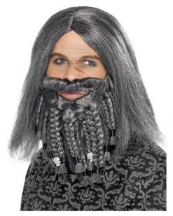 Piraten & Wikinger Perücke Mit Bart