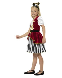 Piratin Kinderkostüm-Kleid -Spooky Fun Günstiges Geschäft piratin kinderkostuem seeraeuberin verkleidung fuer maedchen piraten kinderkostueme kaufen 27678 2