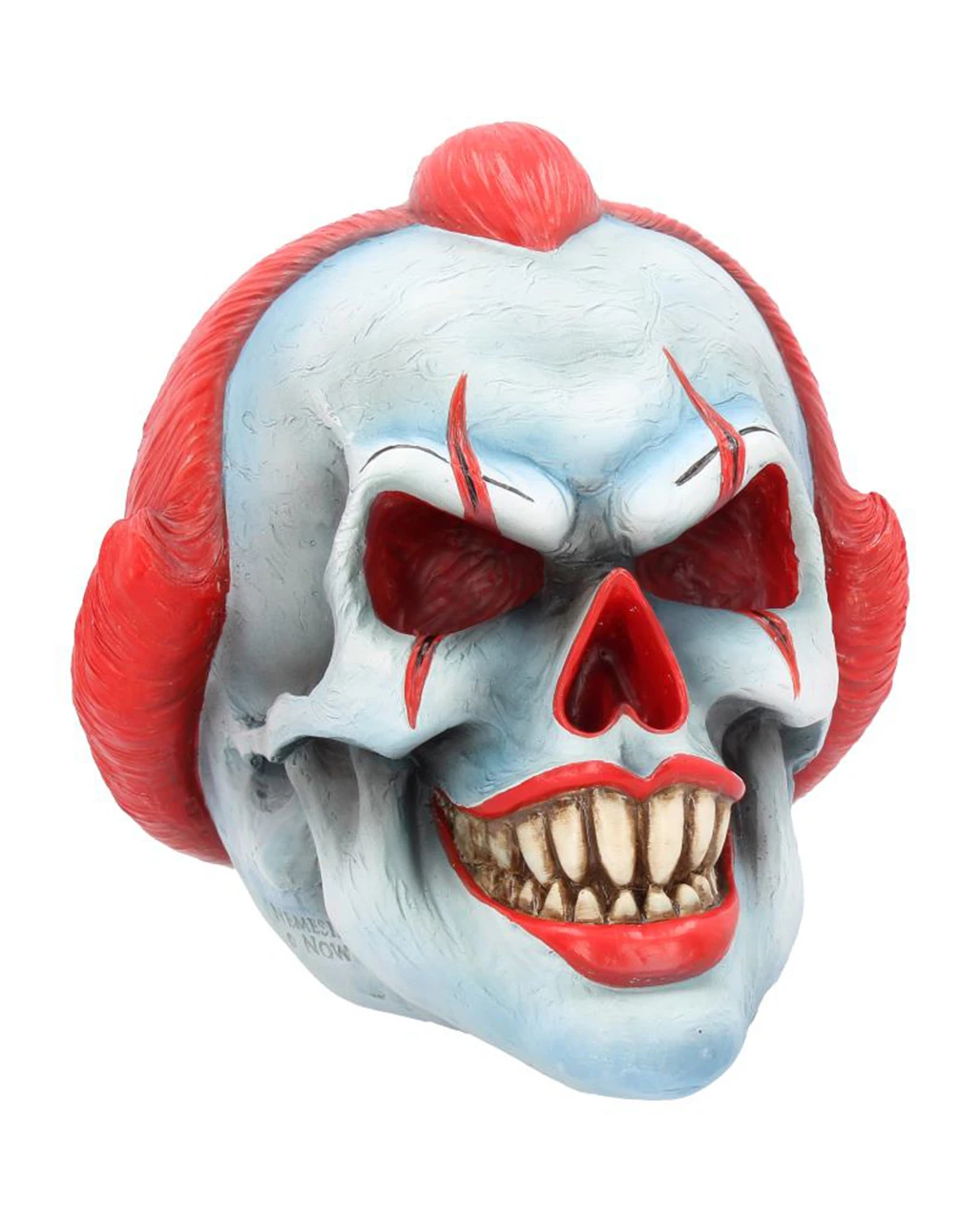 Play Time Horror Clown Schädel 18cm 1 Play Time Horror Clown Schädel 18cm