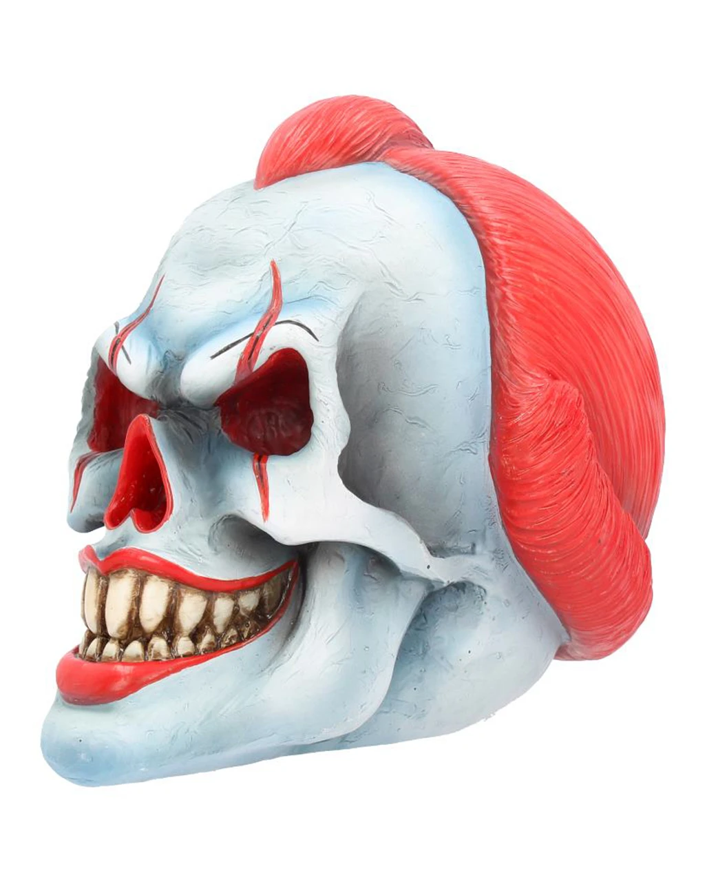 Play Time Horror Clown Schädel 18cm 2 Play Time Horror Clown Schädel 18cm – Bild 2